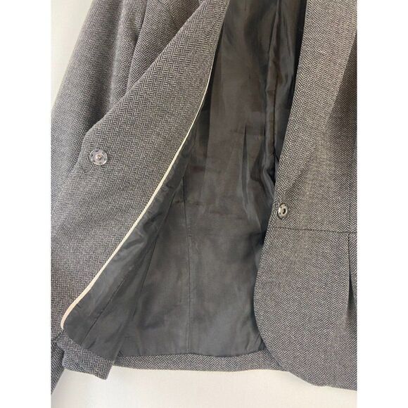 Reitmans Women's Dark Grey Charcoal Blazer Size M - Picture 6 of 11